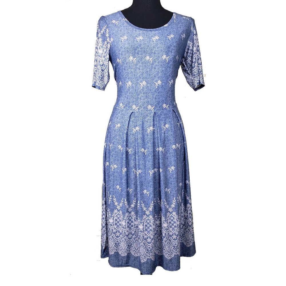 ❌CLOSEOUT❌Pretty Young Thing Blue Floral Dress